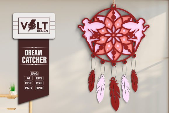 3D Dream Catchers: Laser Cutting Wall Decor