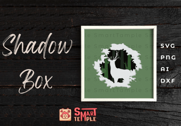 Deer Shadow Box SVG: A 3D SVG Review for Crafters