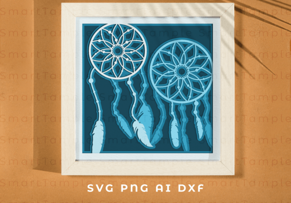 Dream Catchers Shadow Box SVG: A 3D SVG Review