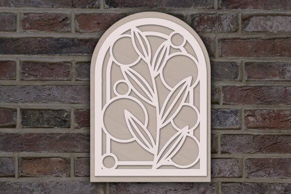 Floral Branches SVG: Laser Cutting & Wall Decor