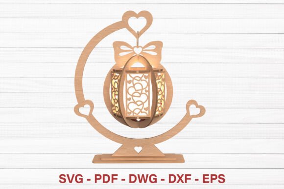 Review: Heart Pattern Lantern, Valentine 3D SVG for Makers