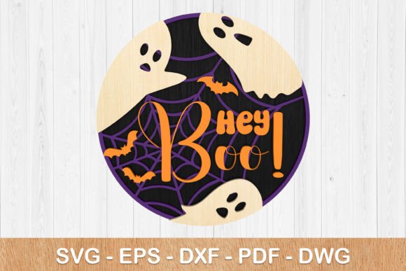 Review: Hey Boo Ghost Welcome Sign 3D SVG